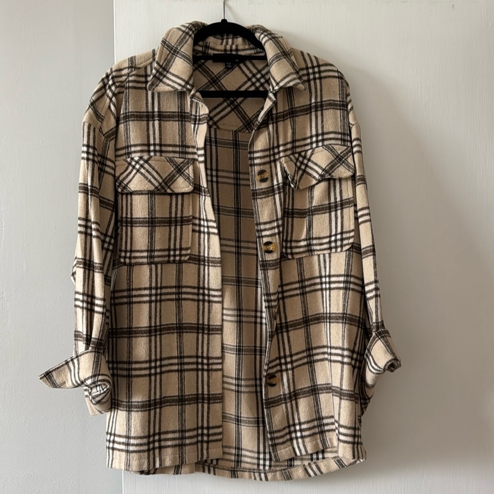 MOTEL flannel shirt/jacket